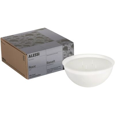 Alessi - Accessorio Rocc - Bianco - Cera vegetale - Designer Michael Anastassiades Alessi - Accessorio Rocc - Bianco - Cera vegetale - Designer Michael Anastassiades