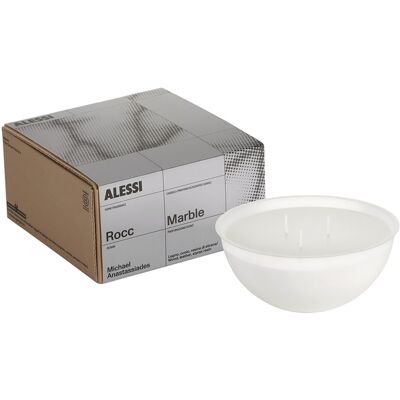 Alessi - Accessorio Rocc - Bianco - Cera vegetale - Designer Michael Anastassiades Alessi - Accessorio Rocc - Bianco - Cera vegetale - Designer Michael Anastassiades