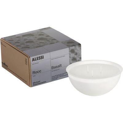 Alessi - Accessorio Rocc - Bianco - Cera vegetale - Designer Michael Anastassiades Alessi - Accessorio Rocc - Bianco - Cera vegetale - Designer Michael Anastassiades