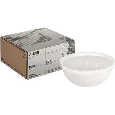 Alessi - Accessorio Rocc - Bianco - Cera vegetale - Designer Michael Anastassiades Alessi - Accessorio Rocc - Bianco - Cera vegetale - Designer Michael Anastassiades