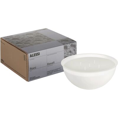 Alessi - Accessorio Rocc - Bianco - Cera vegetale - Designer Michael Anastassiades Alessi - Accessorio Rocc - Bianco - Cera vegetale - Designer Michael Anastassiades