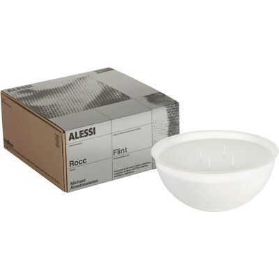 Alessi - Accessorio Rocc - Bianco - Cera vegetale - Designer Michael Anastassiades Alessi - Accessorio Rocc - Bianco - Cera vegetale - Designer Michael Anastassiades