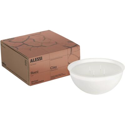 Alessi - Accessorio Rocc - Bianco - Cera vegetale - Designer Michael Anastassiades Alessi - Accessorio Rocc - Bianco - Cera vegetale - Designer Michael Anastassiades