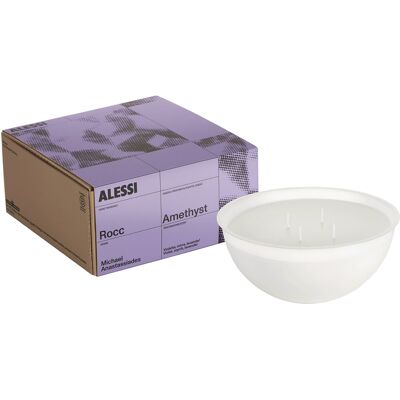 Alessi - Accessorio Rocc - Bianco - Cera vegetale - Designer Michael Anastassiades Alessi - Accessorio Rocc - Bianco - Cera vegetale - Designer Michael Anastassiades