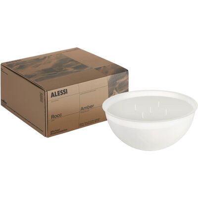 Alessi - Accessorio Rocc - Bianco - Cera vegetale - Designer Michael Anastassiades Alessi - Accessorio Rocc - Bianco - Cera vegetale - Designer Michael Anastassiades