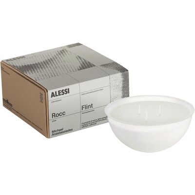 Alessi - Accessorio Rocc - Bianco - Cera vegetale - Designer Michael Anastassiades Alessi - Accessorio Rocc - Bianco - Cera vegetale - Designer Michael Anastassiades