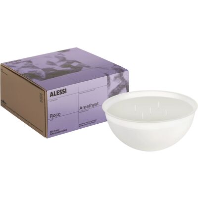 Alessi - Accessorio Rocc - Bianco - Cera vegetale - Designer Michael Anastassiades Alessi - Accessorio Rocc - Bianco - Cera vegetale - Designer Michael Anastassiades