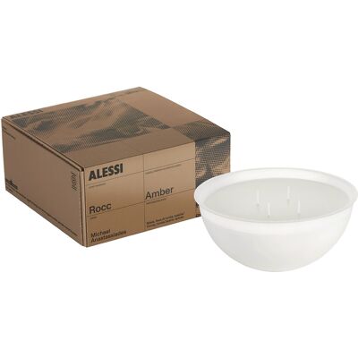 Alessi - Accessorio Rocc - Bianco - Cera vegetale - Designer Michael Anastassiades Alessi - Accessorio Rocc - Bianco - Cera vegetale - Designer Michael Anastassiades