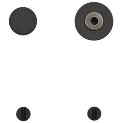 Muuto - Passa-cavo Post - Nero - Acciaio laccato - Designer Earnest Studio Muuto - Passa-cavo Post - Nero - Acciaio laccato - Designer Earnest Studio