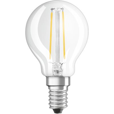 Osram - Lampadina LED E14 - Trasparente - Vetro Osram - Lampadina LED E14 - Trasparente - Vetro