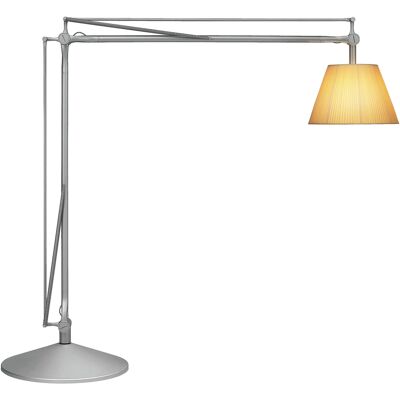 Flos - Lampada da terra ad arco Superarchimoon - Grigio - Tessuto - Designer Philippe Starck Flos - Lampada da terra ad arco Superarchimoon - Grigio - Tessuto - Designer Philippe Starck