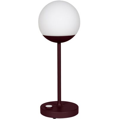 Fermob - Lampada da esterno ricaricabile senza fili Mooon - Viola - Alluminio - Designer Tristan Lohner Fermob - Lampada da esterno ricaricabile senza fili Mooon - Viola - Alluminio - Designer Tristan Lohner
