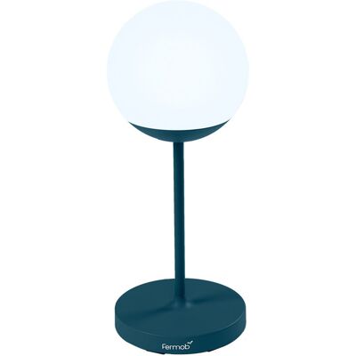 Lampada da esterno Mooon di Fermob ricaricabile senza fili - Blu - Tristan Lohner Lampada da esterno Mooon di Fermob ricaricabile senza fili - Blu - Tristan Lohner