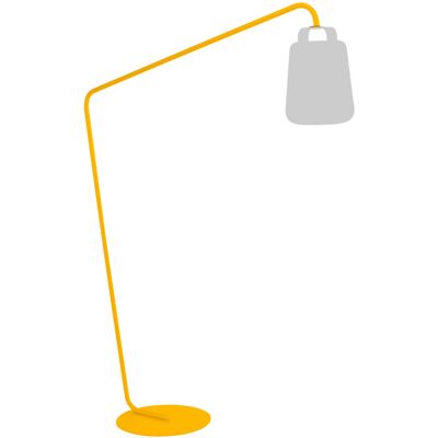 Fermob - Lampada da terra da esterno senza fili Balad - Giallo - Acciaio verniciato - Designer Tristan Lohner Fermob - Lampada da terra da esterno senza fili Balad - Giallo - Acciaio verniciato - Designer Tristan Lohner