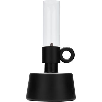 Fatboy - Lampada a olio per esterno Flamtastique - Nero - Polietilene riciclato Fatboy - Lampada a olio per esterno Flamtastique - Nero - Polietilene riciclato