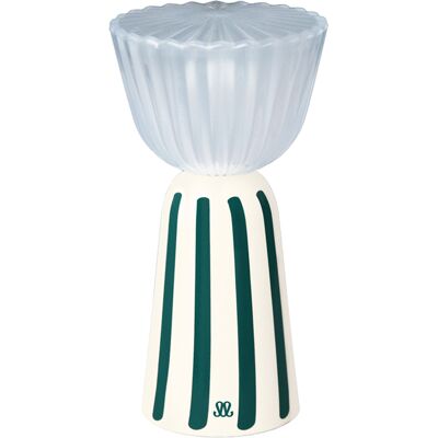 Fermob - Lampada da esterno ricaricabile senza fili Swiing - Blu - ABS riciclato - Designer Tristan Lohner Fermob - Lampada da esterno ricaricabile senza fili Swiing - Blu - ABS riciclato - Designer Tristan Lohner