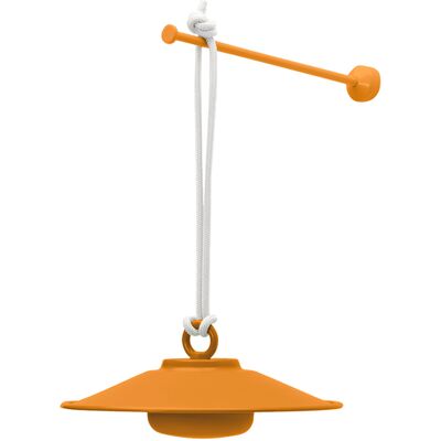 Fatboy - Lampada da esterno ricaricabile senza fili Chap-O - Arancione - Metallo rivestito Fatboy - Lampada da esterno ricaricabile senza fili Chap-O - Arancione - Metallo rivestito