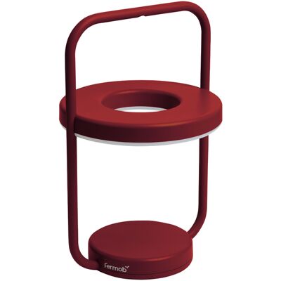 Fermob - Lampada da esterno ricaricabile senza fili Ulli - Rosso - ABS - Designer Studio Fermob - Lampada da esterno ricaricabile senza fili Ulli - Rosso - ABS - Designer Studio