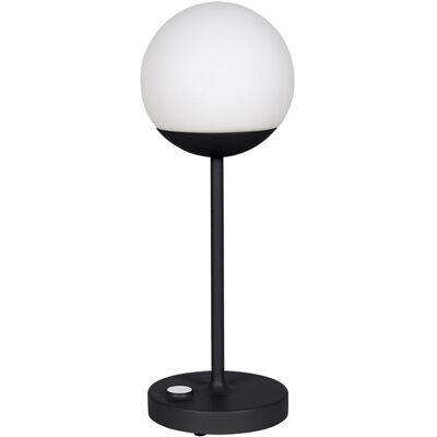 Fermob - Mooon - Lampada da esterno ricaricabile senza fili - Nera - Alluminio - Tristan Lohner Fermob - Mooon - Lampada da esterno ricaricabile senza fili - Nera - Alluminio - Tristan Lohner