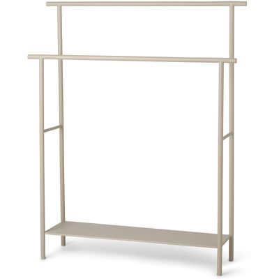 Ferm Living - Porta asciugamani Dora - Beige - Metallo termolaccato - Designer Trine Andersen Ferm Living - Porta asciugamani Dora - Beige - Metallo termolaccato - Designer Trine Andersen