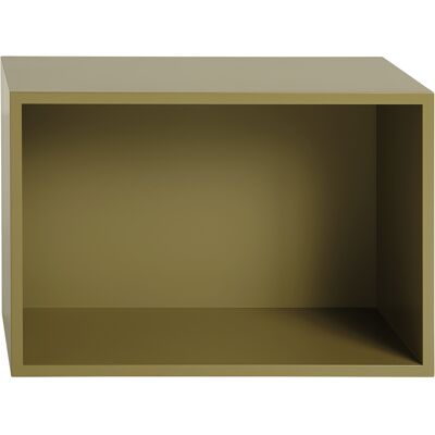 Muuto - Scaffale Stacked - Verde - MDF tinto - Designer Julien De Smedt Muuto - Scaffale Stacked - Verde - MDF tinto - Designer Julien De Smedt