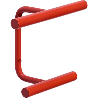 HÜBSCH - Appendiabiti Flip - Rosso - Ferro laccato HÜBSCH - Appendiabiti Flip - Rosso - Ferro laccato