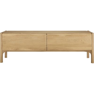 Ethnicraft - Mobile TV PI - Legno naturale - Massello di quercia oliato - Designer Alain van Havre Ethnicraft - Mobile TV PI - Legno naturale - Massello di quercia oliato - Designer Alain van Havre