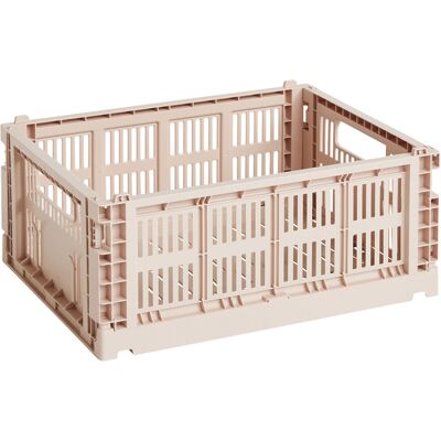 Hay - Cestino Colour Crate - Beige - Polipropilene riciclato - Designer Studio Hay - Cestino Colour Crate - Beige - Polipropilene riciclato - Designer Studio