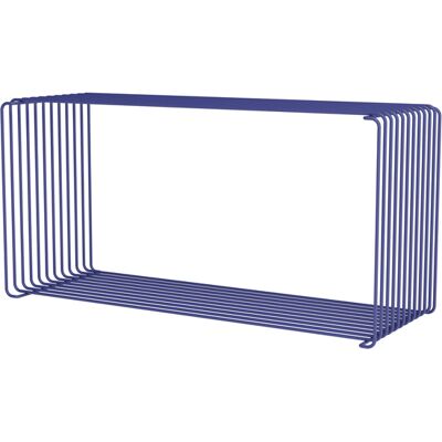 MONTANA - Scaffale Panton - Blu - Filo in acciaio inox laccato - Designer Verner Panton MONTANA - Scaffale Panton - Blu - Filo in acciaio inox laccato - Designer Verner Panton