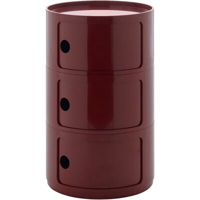 Kartell - Portaoggetti Componibili - Rosso - ABS - Designer Anna Castelli Ferrieri Kartell - Portaoggetti Componibili - Rosso - ABS - Designer Anna Castelli Ferrieri