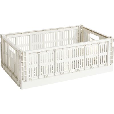 Hay - Cestino Colour Crate - Beige - Polipropilene riciclato - Designer Studio Hay - Cestino Colour Crate - Beige - Polipropilene riciclato - Designer Studio