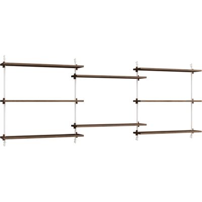 MOEBE - Scaffale Wall Shelving - Marrone - MDF impiallacciato rovere MOEBE - Scaffale Wall Shelving - Marrone - MDF impiallacciato rovere
