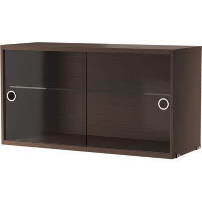 String Furniture - Cassettiera String System - Marrone - Agglomerato impiallacciato in rovere - Designer Nils Strinning String Furniture - Cassettiera String System - Marrone - Agglomerato impiallacciato in rovere - Designer Nils Strinning