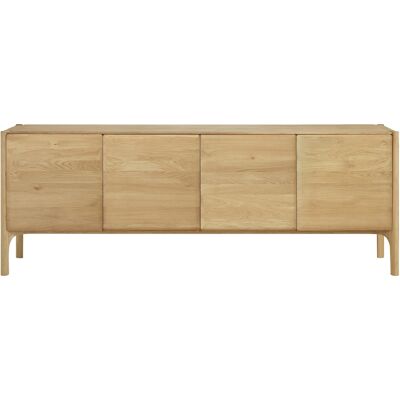 Ethnicraft PI - Rovere massello - 4 porte push-pull - Sideboard Ethnicraft PI - Rovere massello - 4 porte push-pull - Sideboard