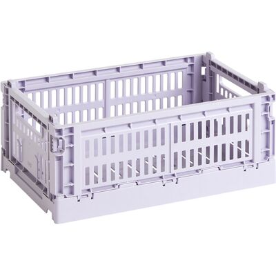 Hay - Cestino Colour Crate - Viola - Polipropilene riciclato - Designer Studio Hay - Cestino Colour Crate - Viola - Polipropilene riciclato - Designer Studio