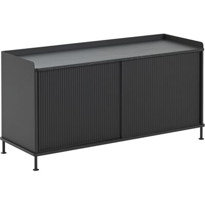 Muuto - Buffet Enfold - Nero - Rovere massello laccato - Designer Thomas Bentzen Muuto - Buffet Enfold - Nero - Rovere massello laccato - Designer Thomas Bentzen
