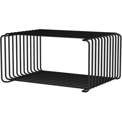 MONTANA - Scaffale Panton - Nero - Filo in acciaio inox laccato - Designer Verner Panton MONTANA - Scaffale Panton - Nero - Filo in acciaio inox laccato - Designer Verner Panton