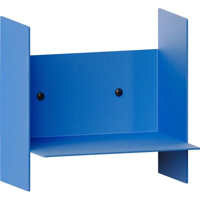 TIPTOE - Scaffale Pli - Blu - Acciaio termolaccato TIPTOE - Scaffale Pli - Blu - Acciaio termolaccato