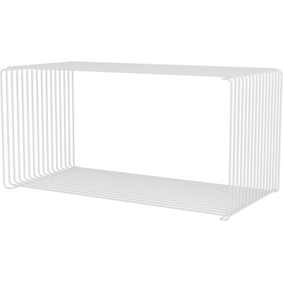 Montana Panton Wire Esteso 34,8x70cm Snow - Scaffale Montana Panton Wire Esteso 34,8x70cm Snow - Scaffale