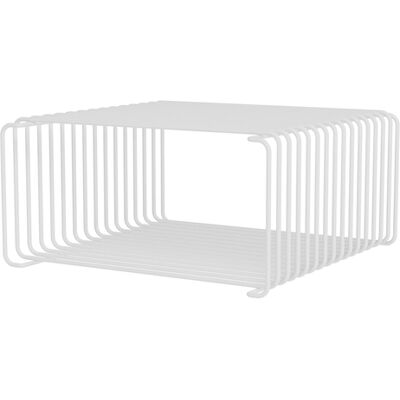 MONTANA - Scaffale Panton - Bianco - Filo in acciaio inox laccato - Designer Verner Panton MONTANA - Scaffale Panton - Bianco - Filo in acciaio inox laccato - Designer Verner Panton