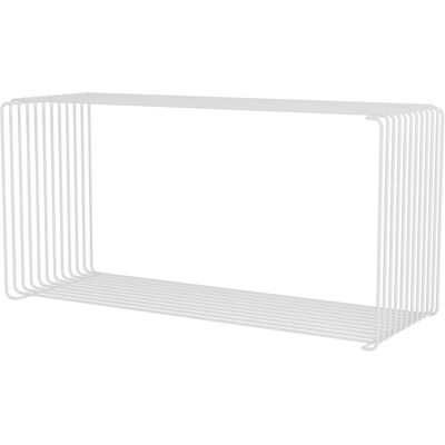 MONTANA - Scaffale Panton - Bianco - Filo in acciaio inox laccato - Designer Verner Panton MONTANA - Scaffale Panton - Bianco - Filo in acciaio inox laccato - Designer Verner Panton