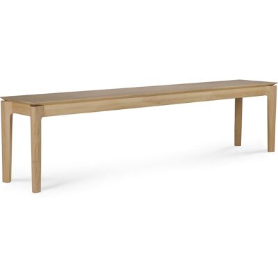 panca in rovere naturale Ethnicraft - 186cm - Design senza tempo panca in rovere naturale Ethnicraft - 186cm - Design senza tempo