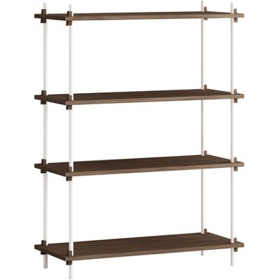 MOEBE - Scaffale Shelving System - Marrone - MDF impiallacciato rovere MOEBE - Scaffale Shelving System - Marrone - MDF impiallacciato rovere