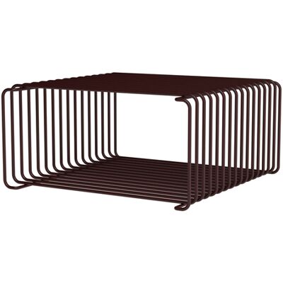 MONTANA - Scaffale Panton - Rosso - Filo in acciaio inox laccato - Designer Verner Panton MONTANA - Scaffale Panton - Rosso - Filo in acciaio inox laccato - Designer Verner Panton