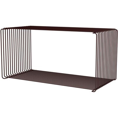 MONTANA - Scaffale Panton - Rosso - Filo in acciaio inox laccato - Designer Verner Panton MONTANA - Scaffale Panton - Rosso - Filo in acciaio inox laccato - Designer Verner Panton