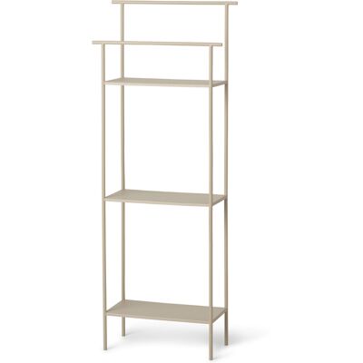 Scaffale in metallo beige Dora - Spazio bagno Scaffale in metallo beige Dora - Spazio bagno