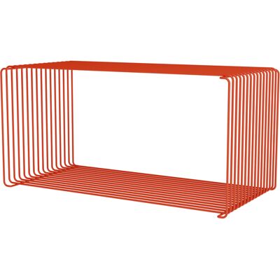 MONTANA - Scaffale Panton - Arancione - Filo in acciaio inox laccato - Designer Verner Panton MONTANA - Scaffale Panton - Arancione - Filo in acciaio inox laccato - Designer Verner Panton