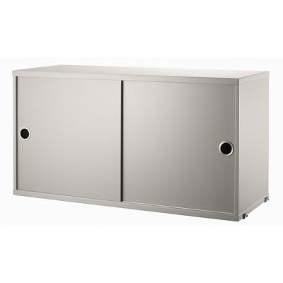 String Furniture String - Scaffale Modulare - Beige - MDF - Nils Strinning String Furniture String - Scaffale Modulare - Beige - MDF - Nils Strinning