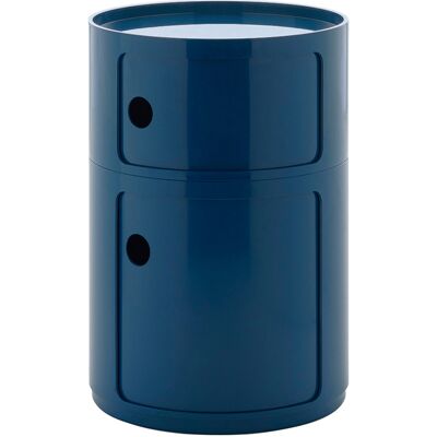 Kartell - Portaoggetti Componibili - Blu - ABS - Designer Anna Castelli Ferrieri Kartell - Portaoggetti Componibili - Blu - ABS - Designer Anna Castelli Ferrieri