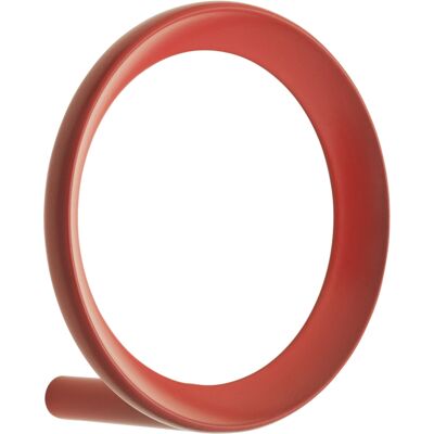 Normann Copenhagen - Appendiabiti Loop - Rosso - Zinco - Designer Simon Legald Normann Copenhagen - Appendiabiti Loop - Rosso - Zinco - Designer Simon Legald